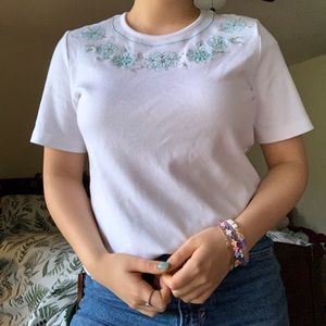 Vintage Embroidered Tee